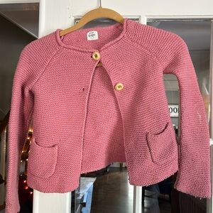 Beautiful Dusty Rose mini boden cardigan 7-8Y